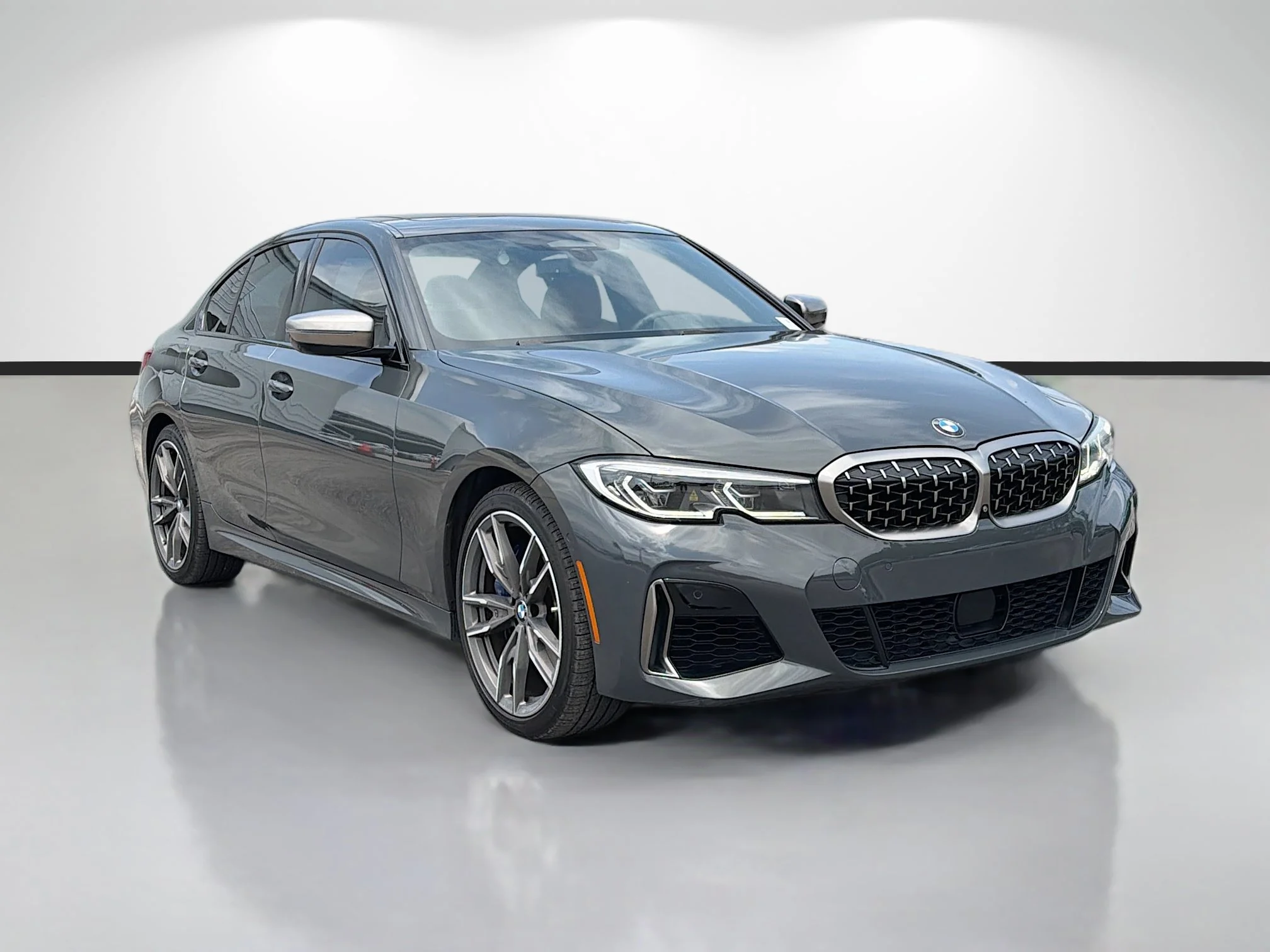 Used 2020 Dravit Grey Metallic BMW M340i xDrive image 1