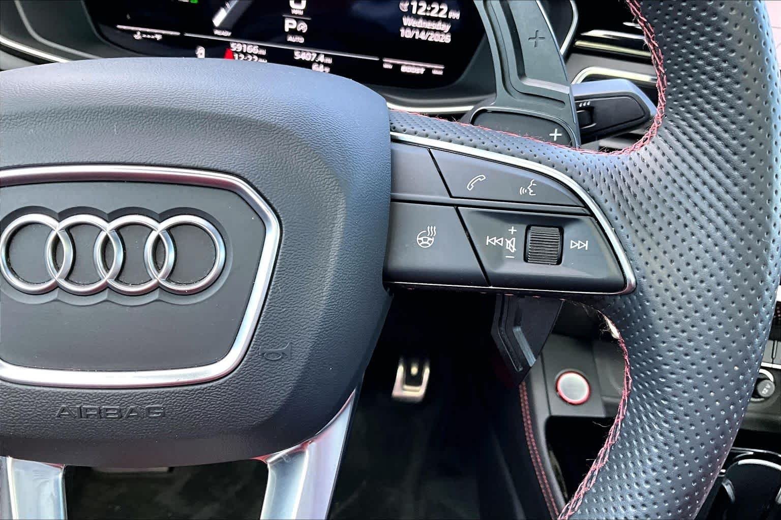 Used 2021 Glacier White Metallic Audi Premium Plus image 24