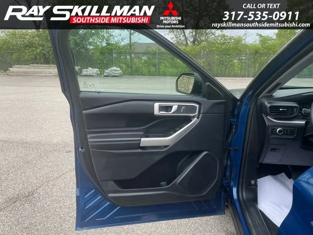 Used 2021 Blue Ford XLT image 13