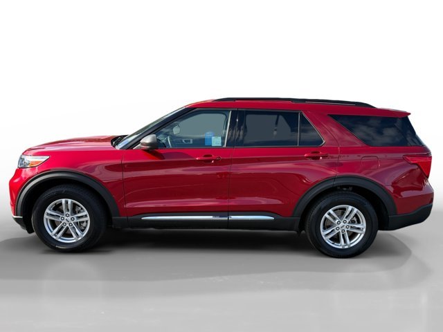 Certified Used 2023 Red Metallic Ford XLT image 2