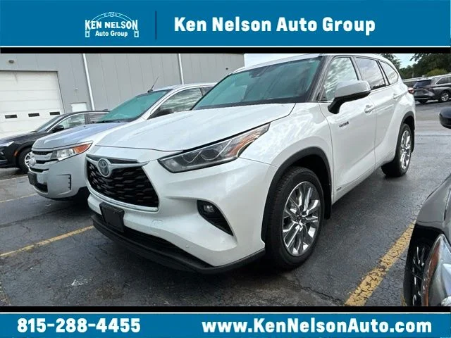 Used 2021 White Toyota Limited image 1