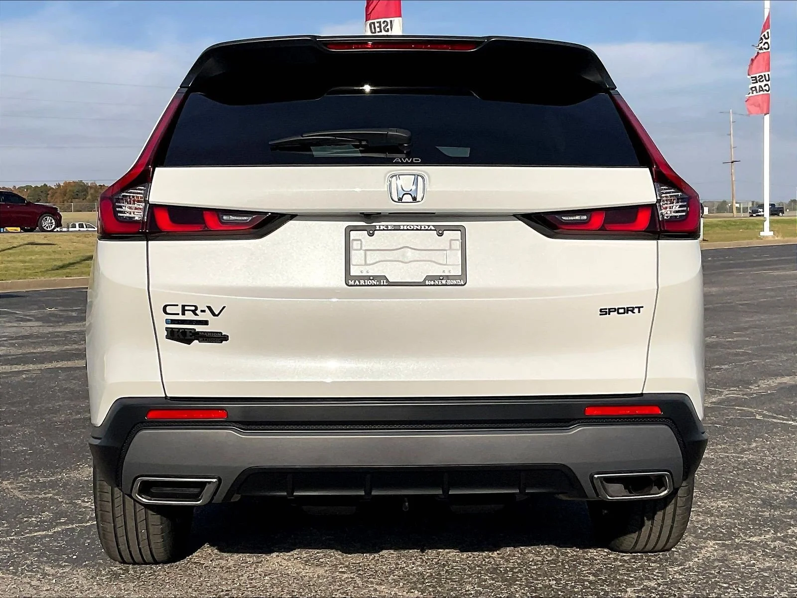 New 2027 Platinum White Pearl Honda Sport image 4
