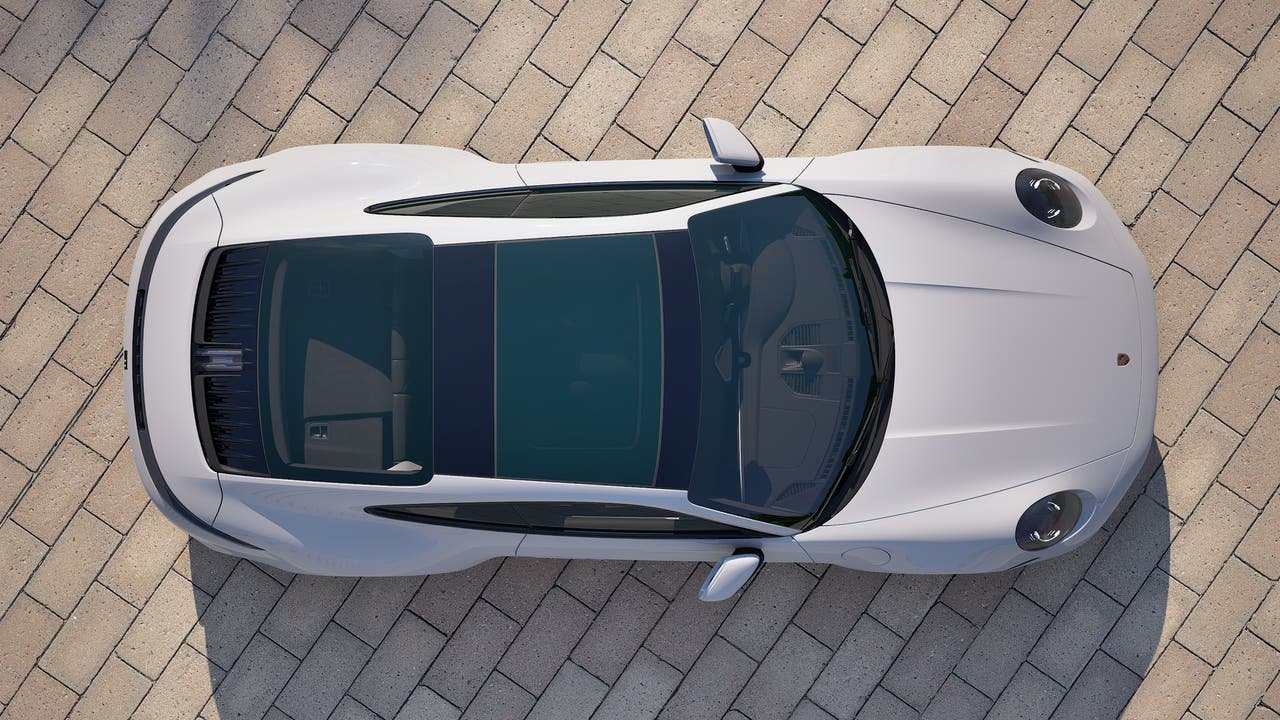 New 2027 White Porsche Carrera image 5