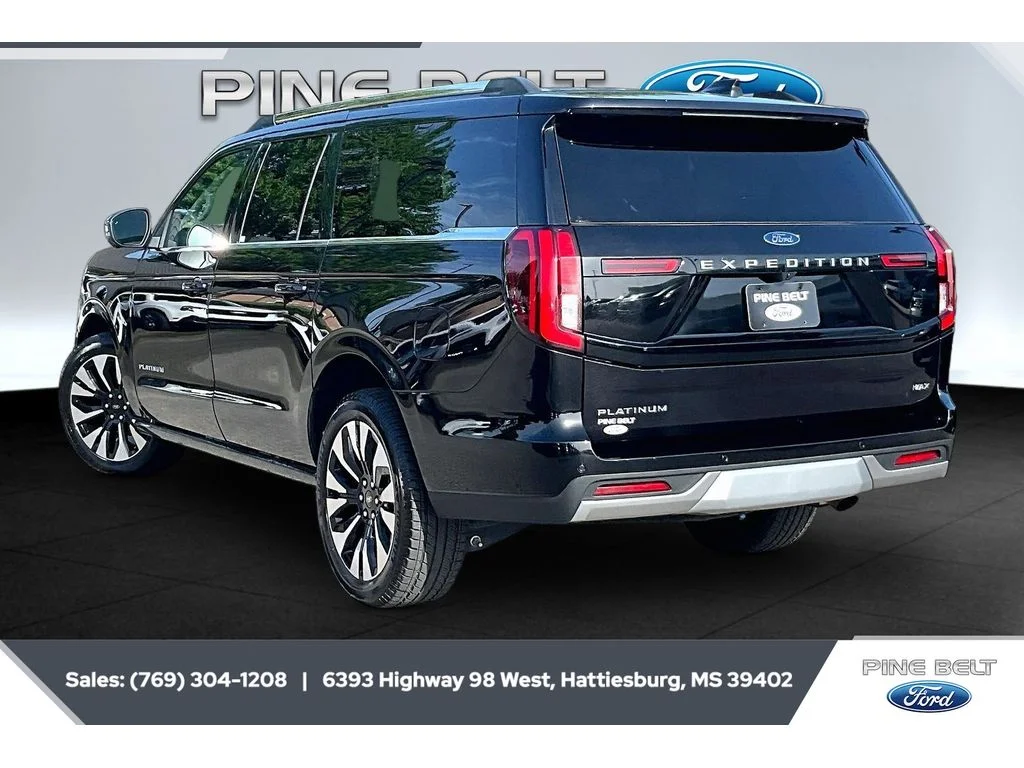 Used 2025 Agate Black Metallic Ford Platinum image 2