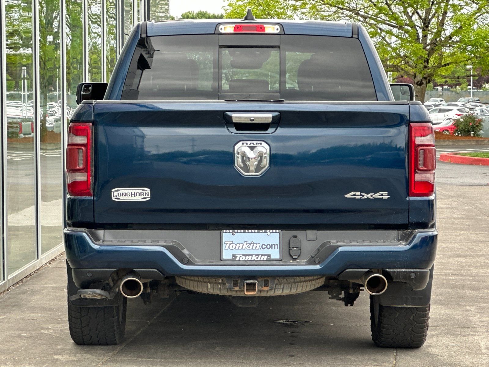 Used 2021 Patriot Blue Pearlcoat Ram Laramie Longhorn image 4