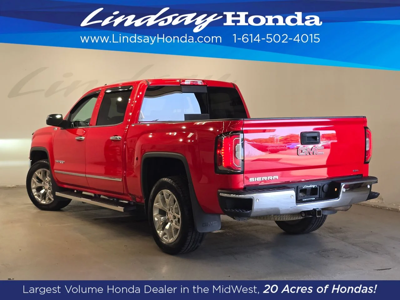 Used 2016 Cardinal Red GMC SLT image 4