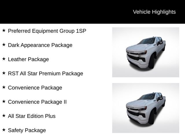 Used 2025 White Chevrolet RST image 8