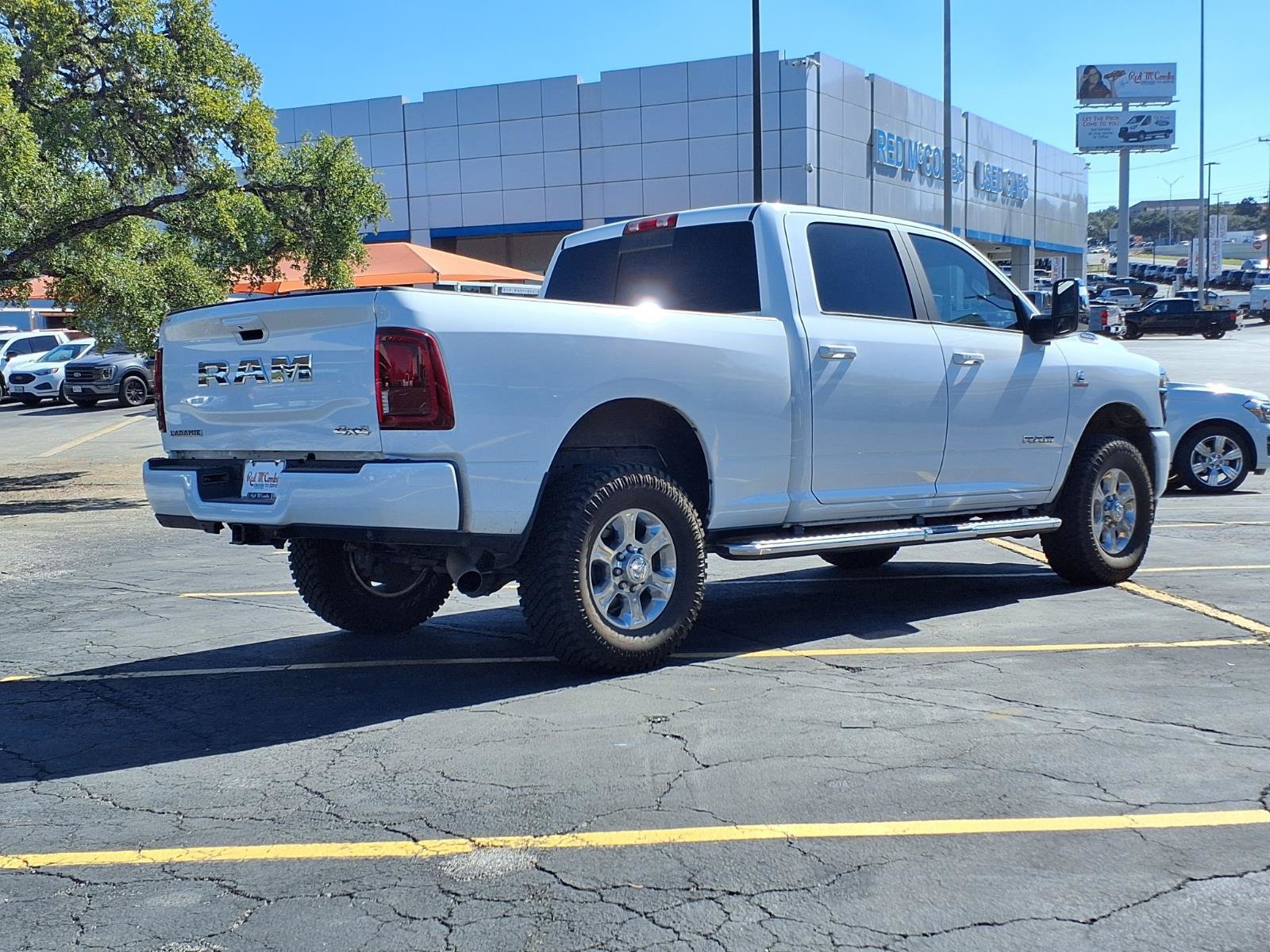 Used 2025 Bright White Clearcoat Ram Laramie image 5
