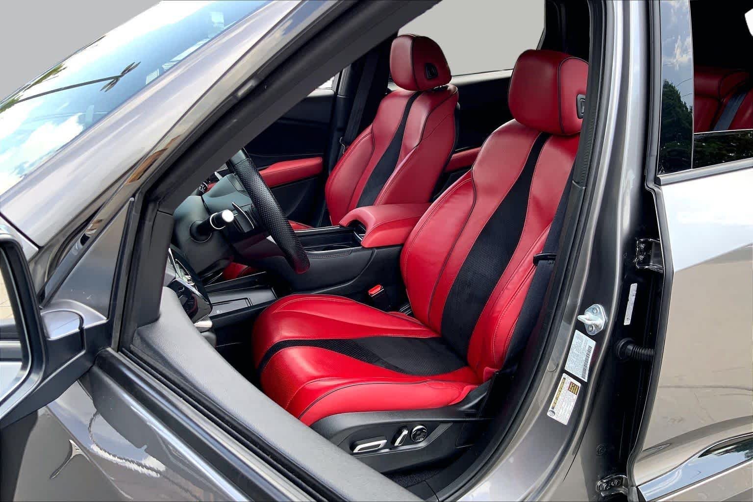 Certified Used 2022 Liquid Carbon Metallic Acura w/A-Spec Package image 8