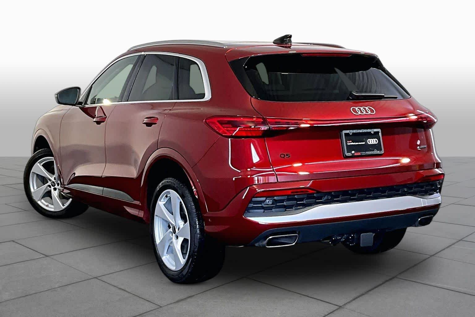 Used 2025 Grenadine Red Metallic Audi Premium Plus image 12