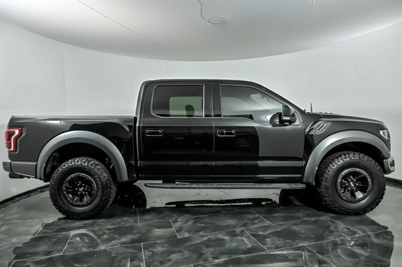 Used 2017 Shadow Black Ford Raptor image 9