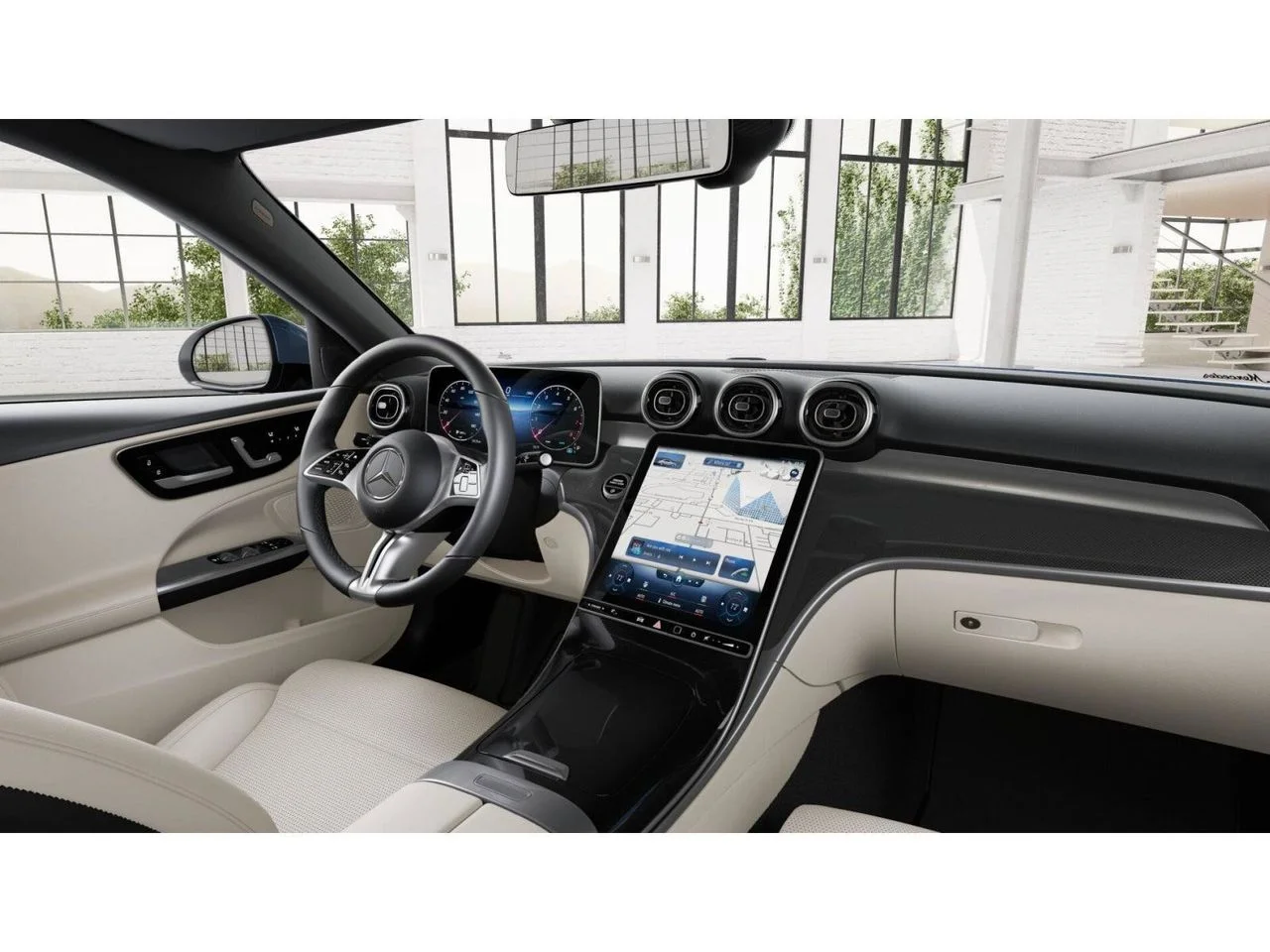 New 2026 Starling Blue Metallic Mercedes-Benz C 300 image 6