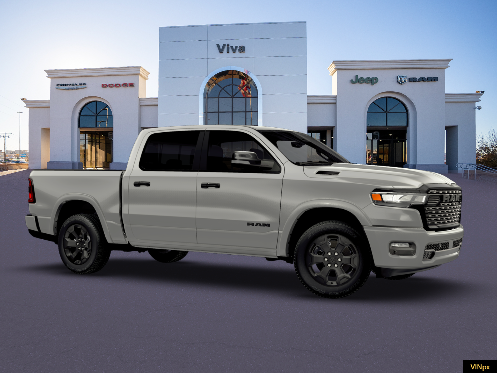 New 2026 Silver Zynith Exterior Paint RAM LONE STAR image 22