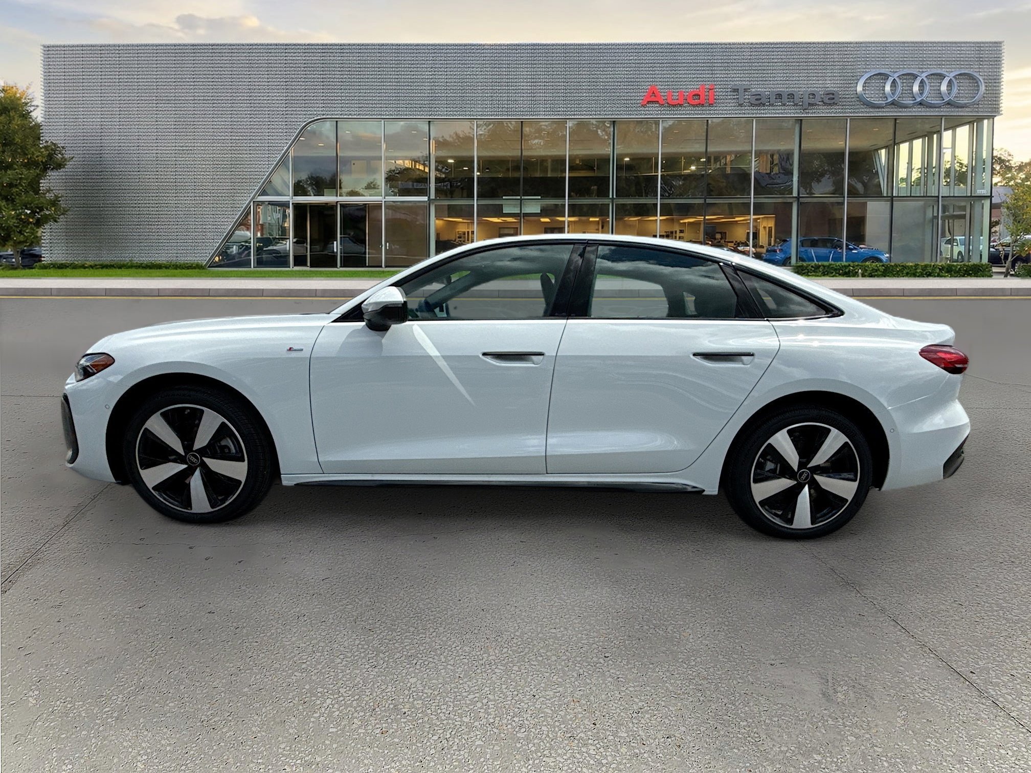 New 2026 Glacier White Metallic Audi Premium Plus image 6