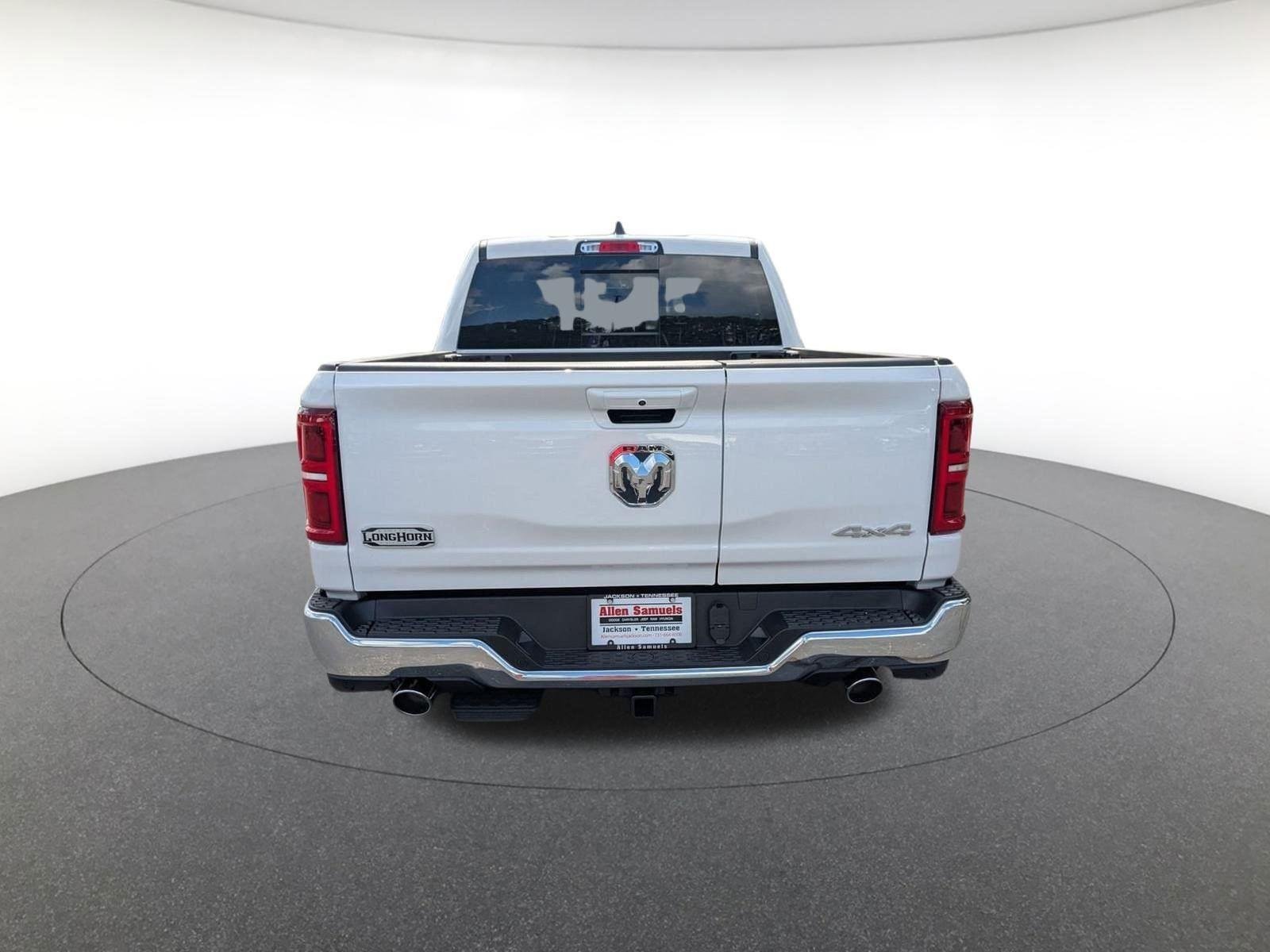 New 2026 Bright White Clear-Coat Exterior Paint RAM Longhorn image 5