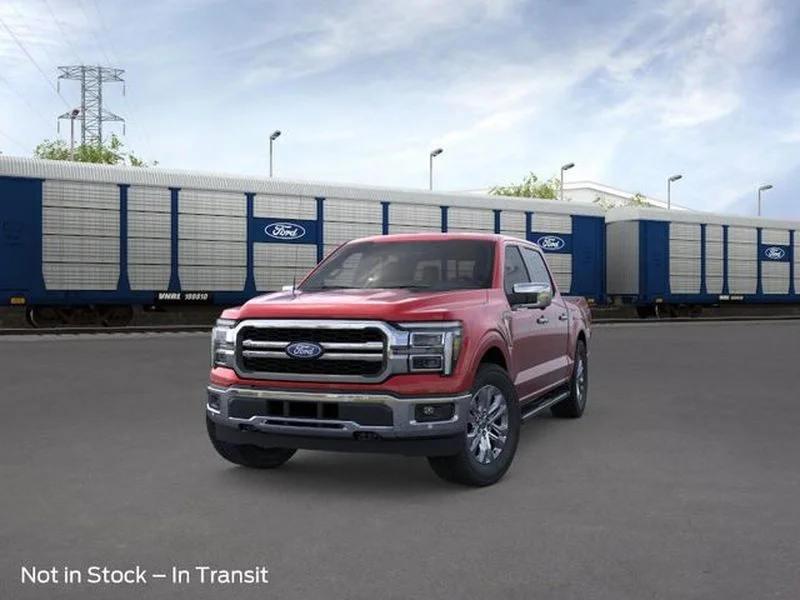 New 2026 Ruby Red Metallic Tinted Clearcoat Ford Lariat® image 2