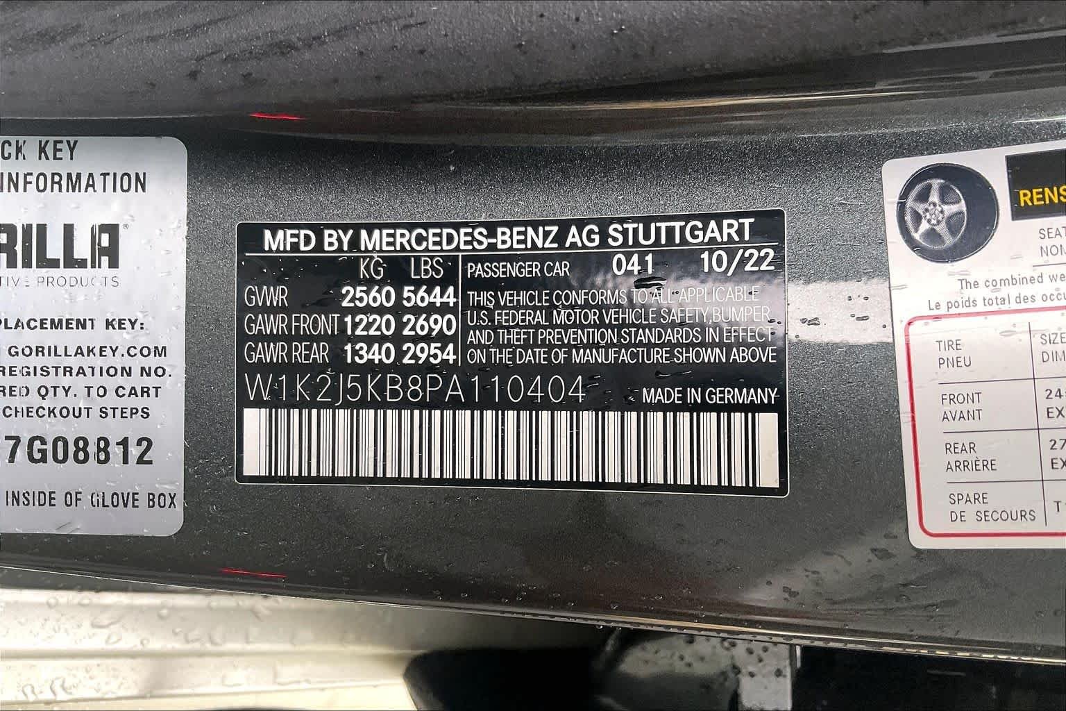 Used 2023 MANUFAKTUR Signature Graphite Metallic Mercedes-Benz CLS 450 image 37