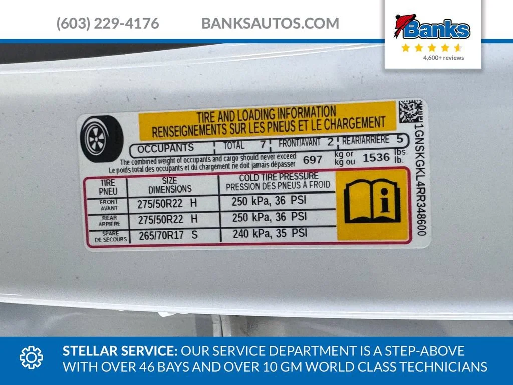 Certified Used 2024 Summit White Chevrolet High Country image 9