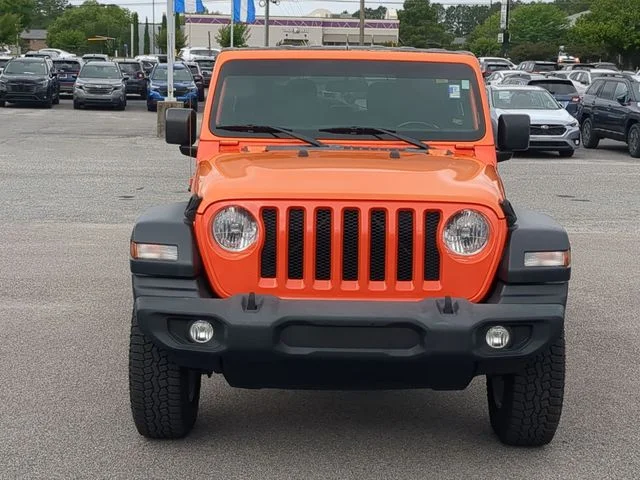 Used 2020 Orange Jeep Sport S image 8
