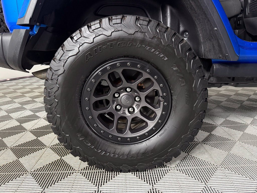 Used 2022 Blue Jeep Unlimited Rubicon image 11