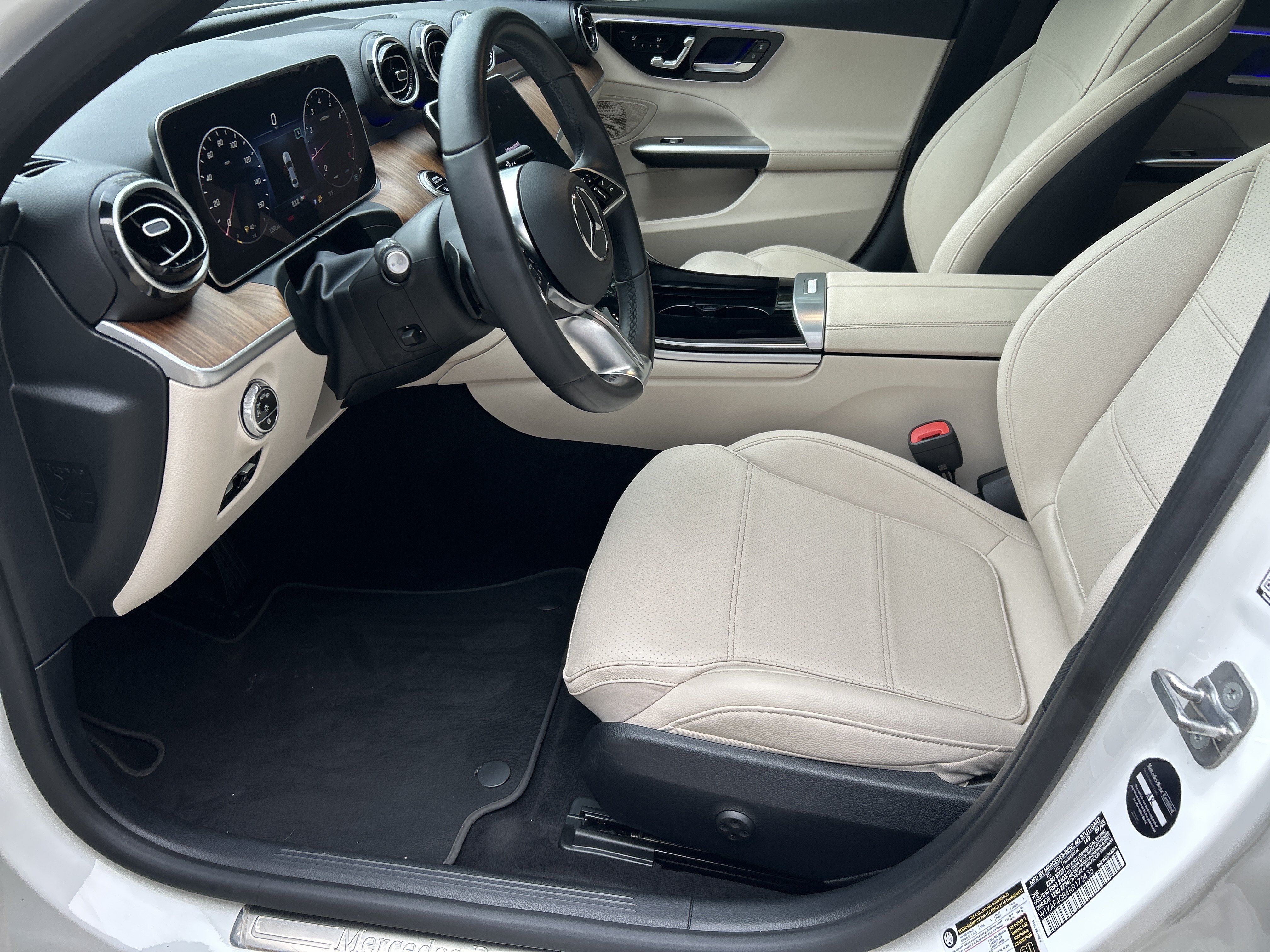 Certified Used 2024 Polar White Mercedes-Benz C 300 Sedan image 22