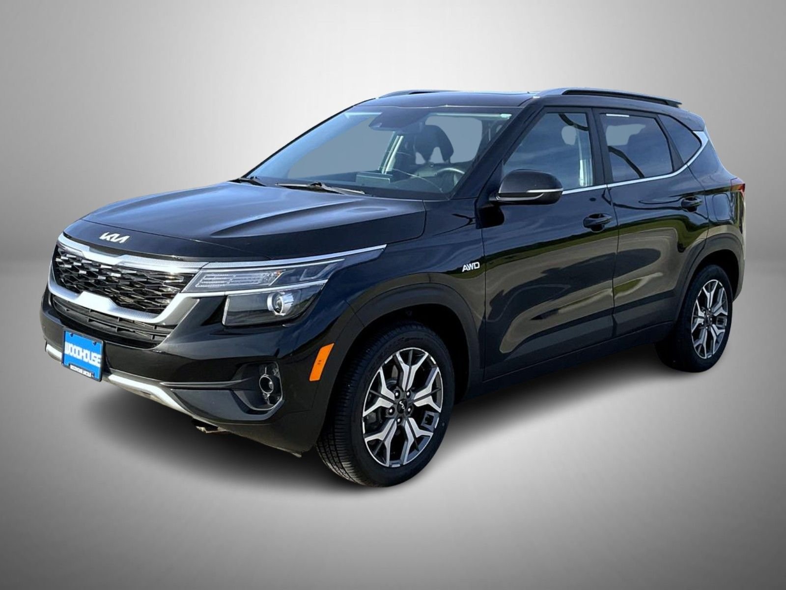 Used 2022 Black Kia EX image 1