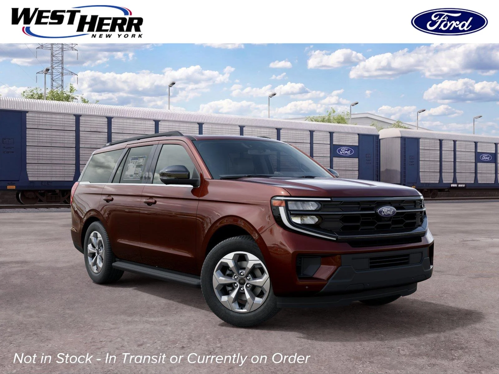 New 2027 Bronze Fire Metallic Tinted Clearcoat Ford Active image 1