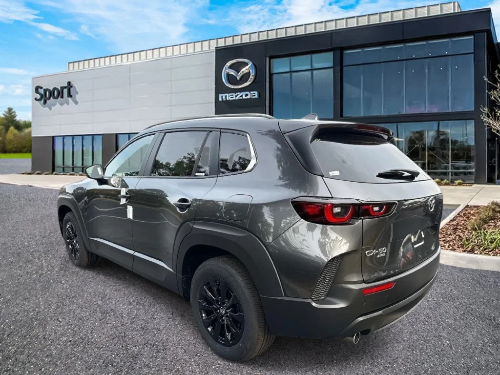New 2026 Machine Gray Metallic Mazda Preferred AWD image 6