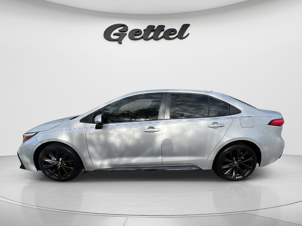 Certified Used 2023 Silver Toyota SE image 8