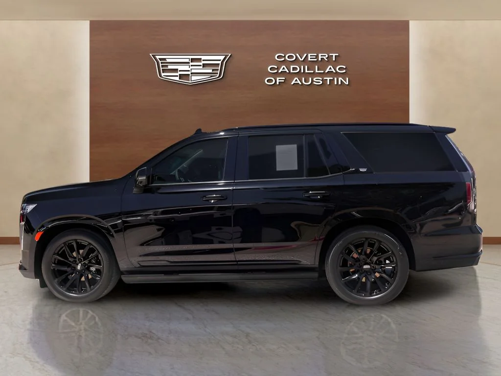 Used 2024 Black Cadillac Sport Platinum image 2
