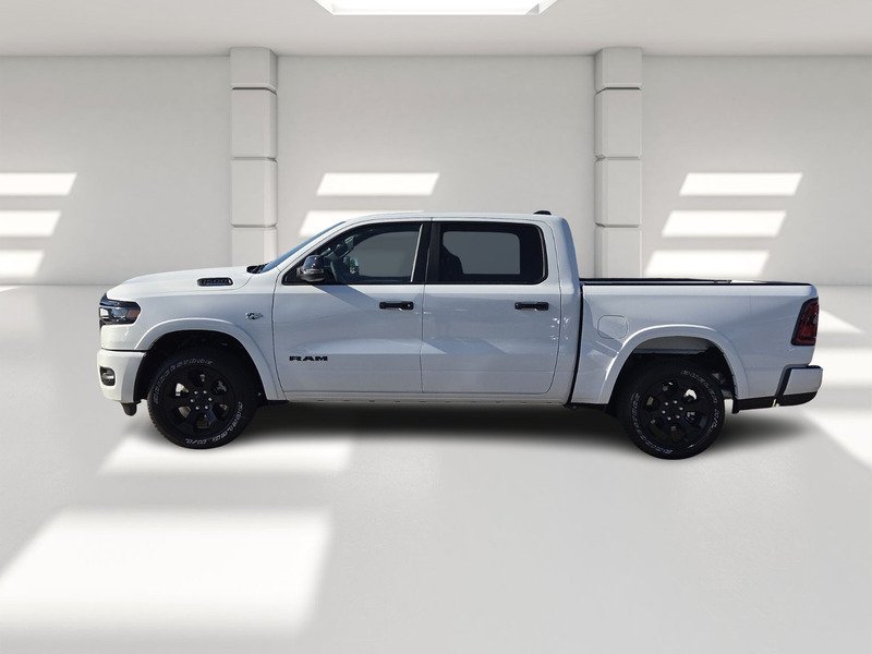 New 2026 Bright White Clear-Coat Exterior Paint RAM BIG HORN 4X4 CREW CAB 5