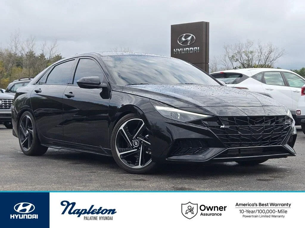 Used 2023 Onyx Black Hyundai N Line image 1
