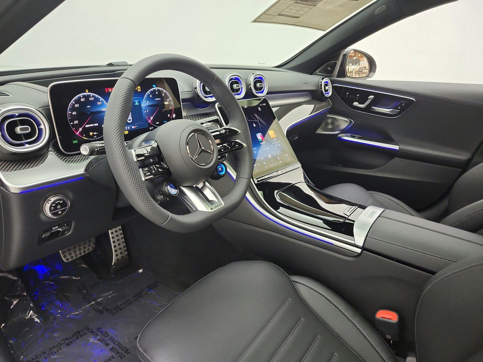 New 2026 Selenite Grey Metallic Mercedes-Benz AMG® C 43 4MATIC Sedan image 25