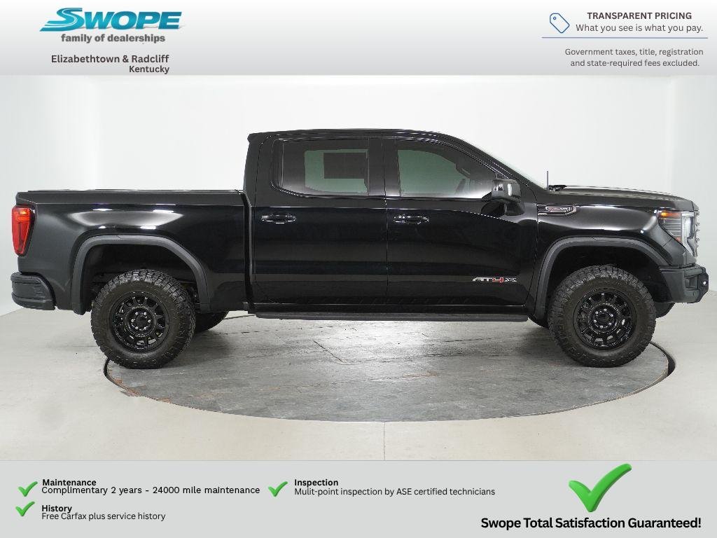Used 2024 Onyx Black GMC AT4X image 3