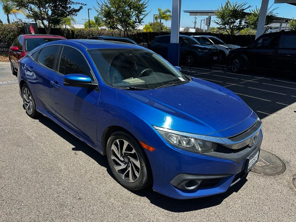 Used 2016 Blue Honda EX image 9