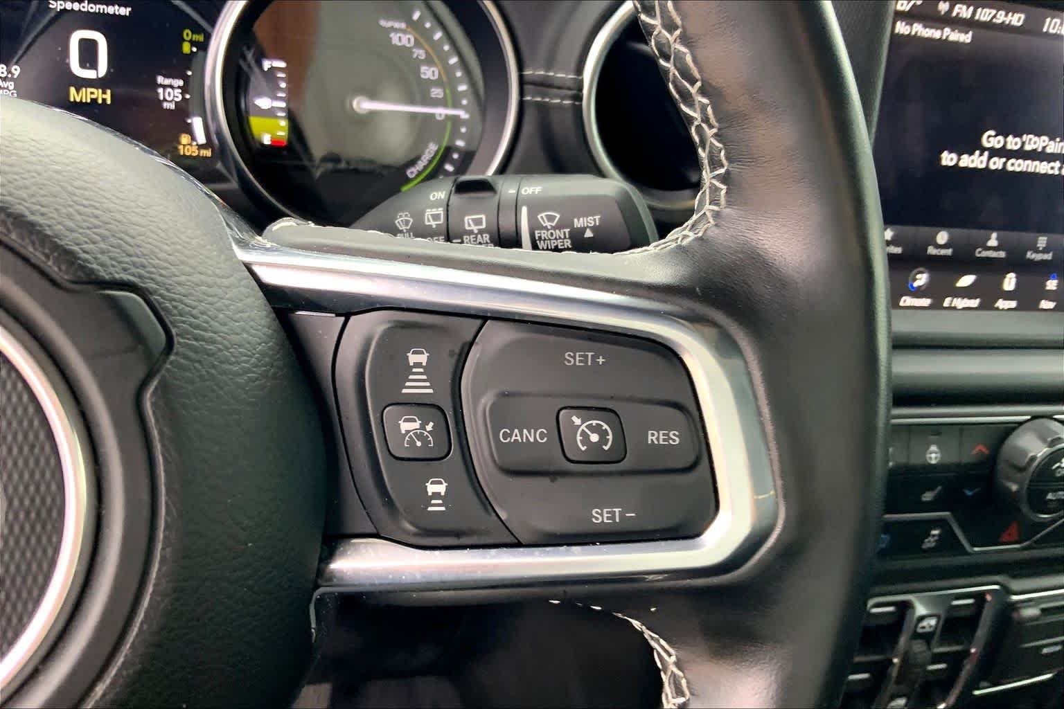 Used 2023 Hydro Blue Pearl Coat Jeep Sahara image 24