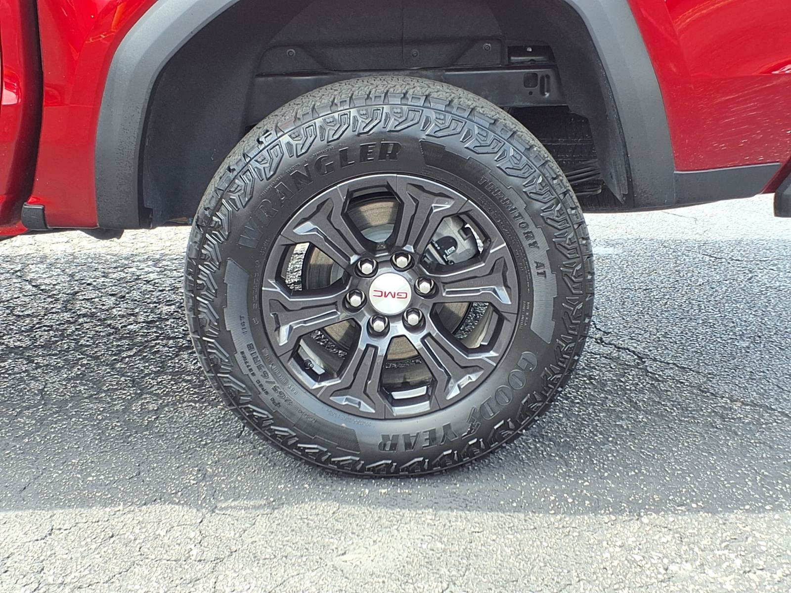 Used 2024 Volcanic Red Tintcoat GMC 2WD Elevation image 9