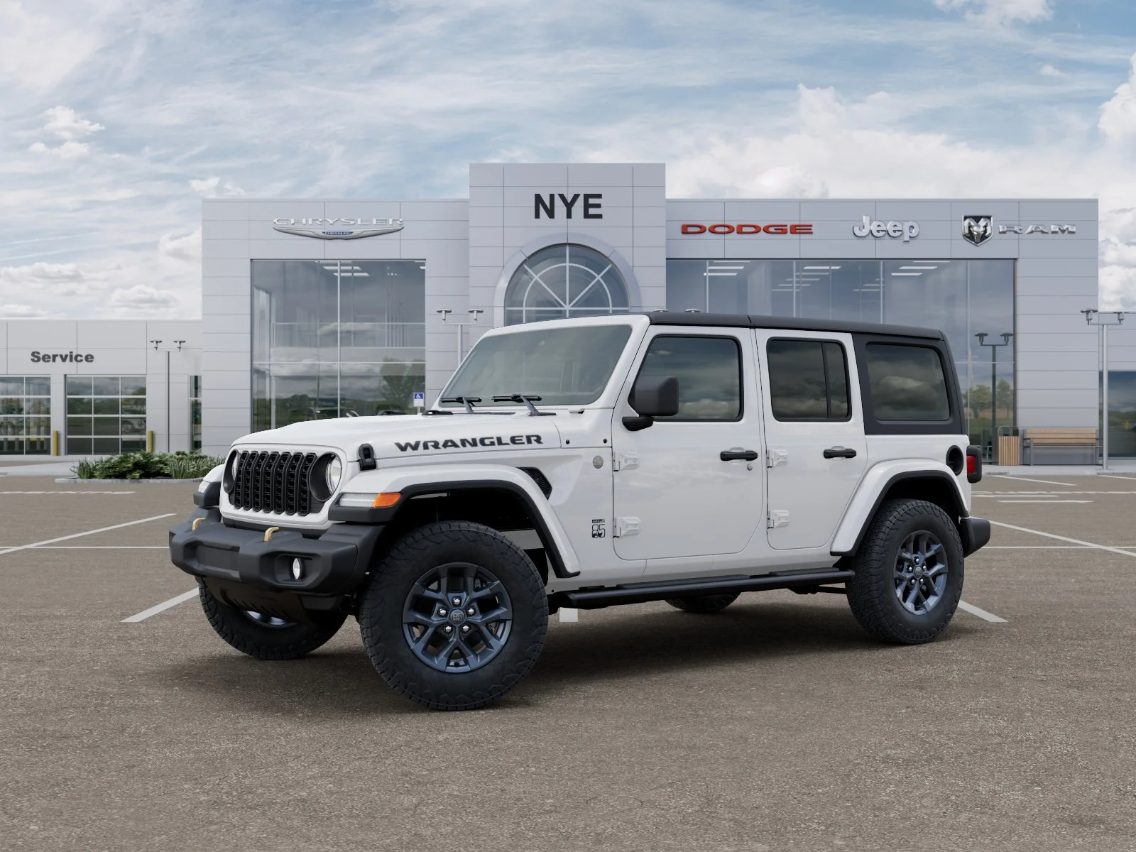 New 2026 Bright White Clearcoat Jeep 85th Anniversary Edition image 29