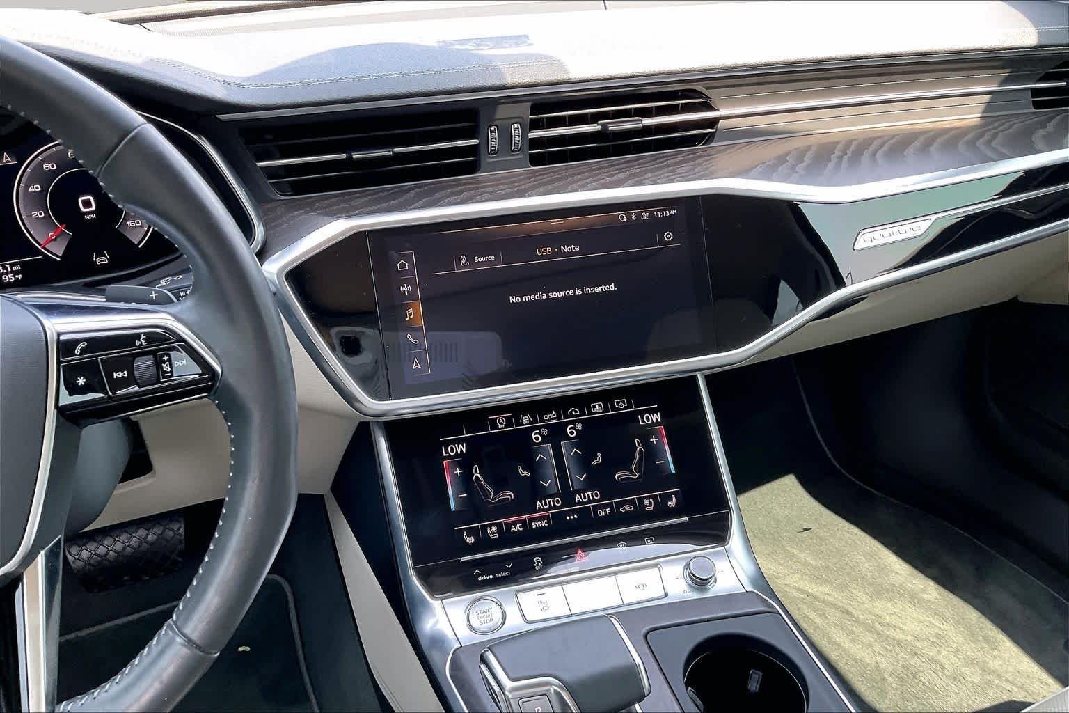Used 2019 Firmament Blue Metallic Audi Premium Plus image 7