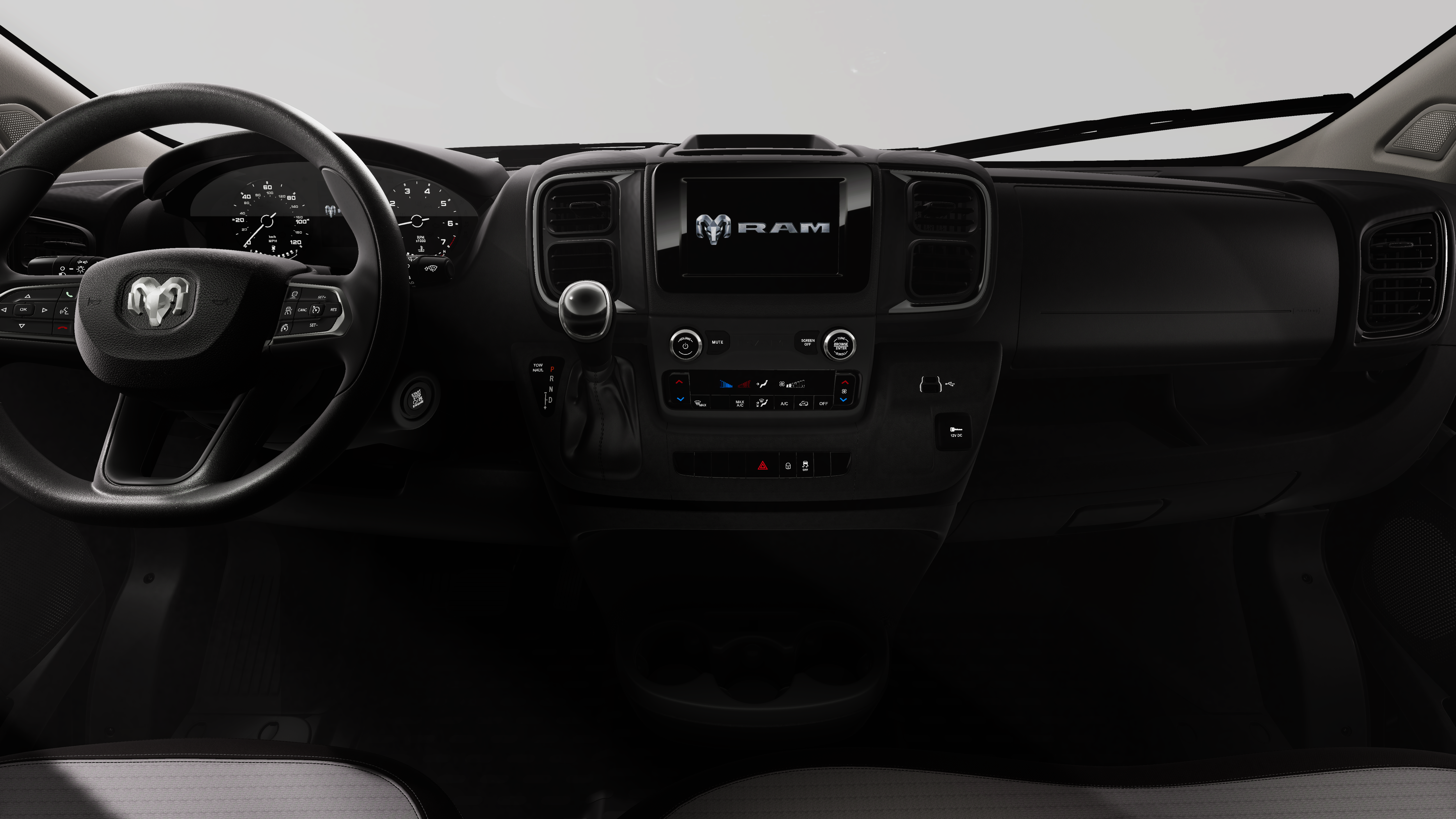 New 2026 Black Clear-Coat Exterior Paint RAM Tradesman image 18