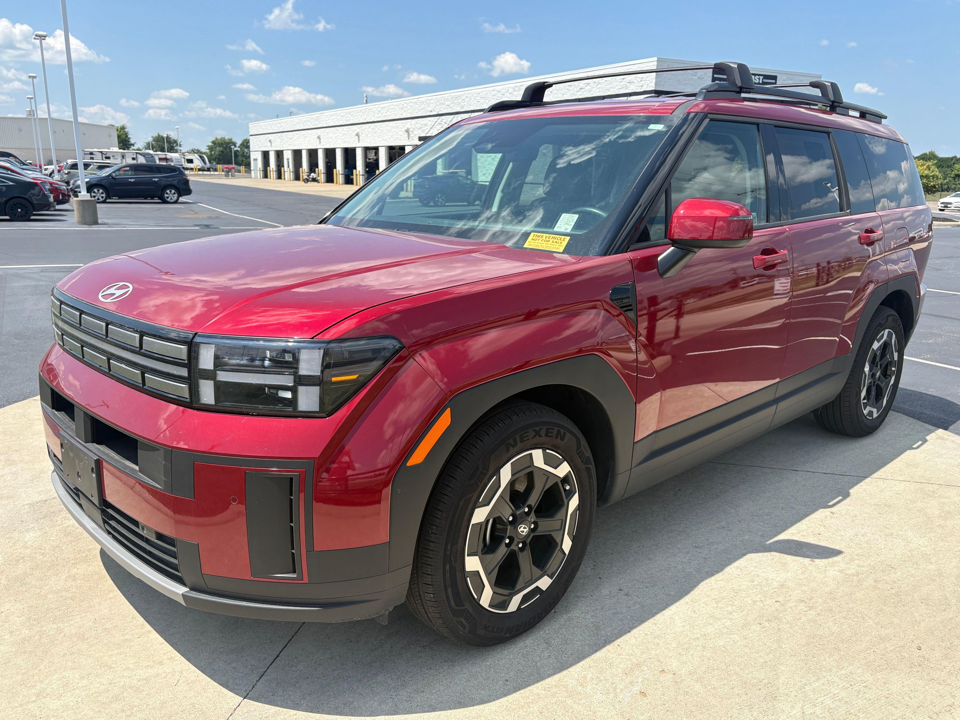 Used 2026 Ultimate Red Hyundai SEL image 3