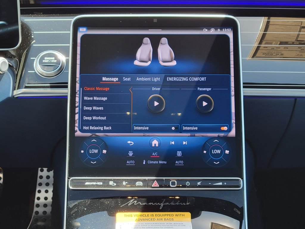 New 2026 MANUFAKTUR Moonlight White Metallic Mercedes-Benz AMG® S 63 E 4MATIC® Sedan image 16
