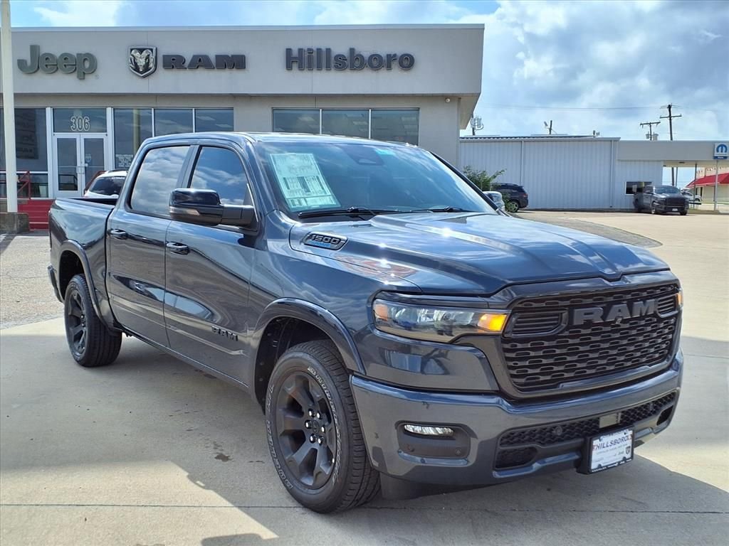 New 2026 Forged Blue Metallic Exterior Paint RAM Big Horn/Lone Star image 1
