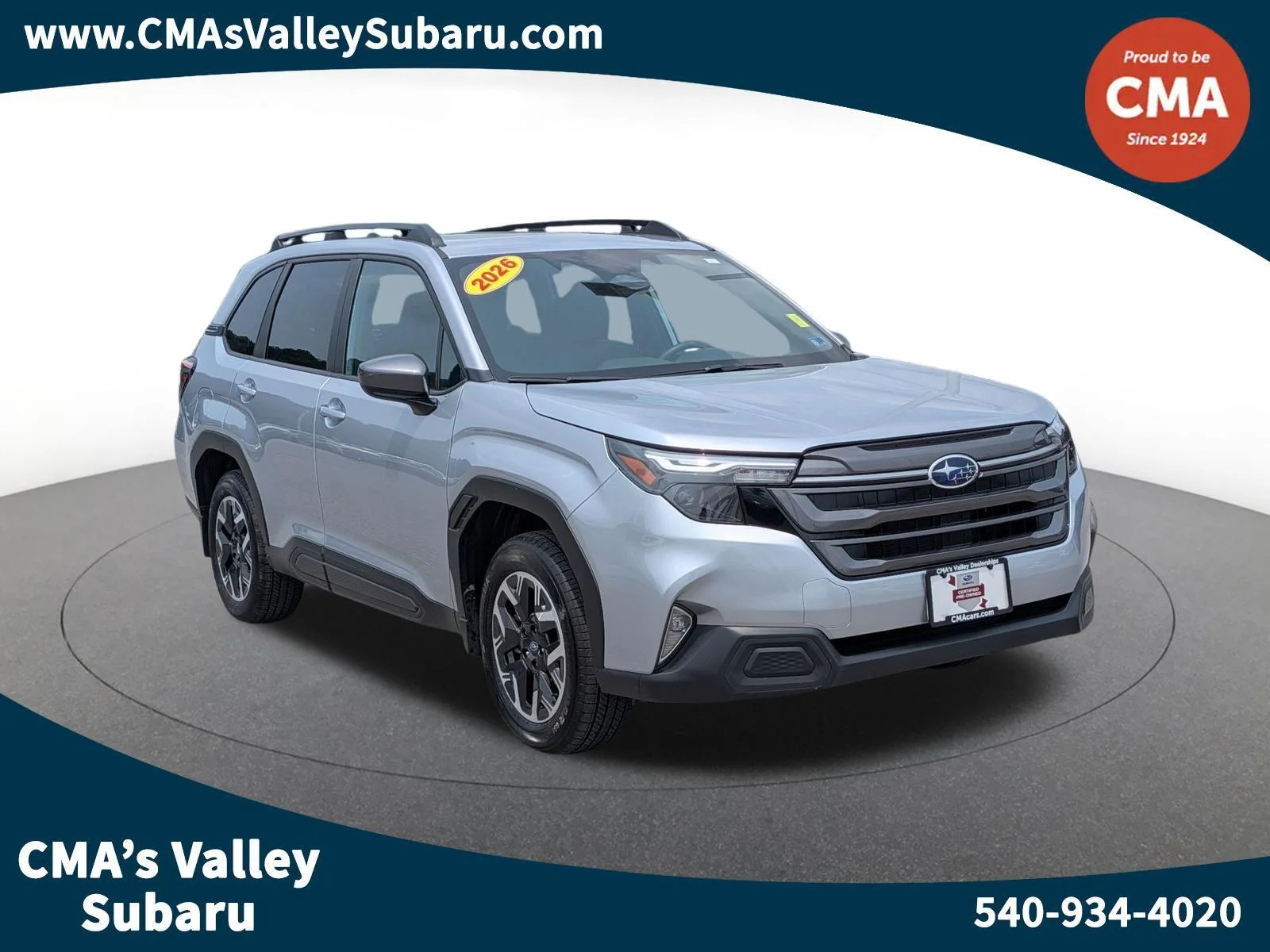 Used 2026 Ice Silver Metallic Subaru Premium image 1