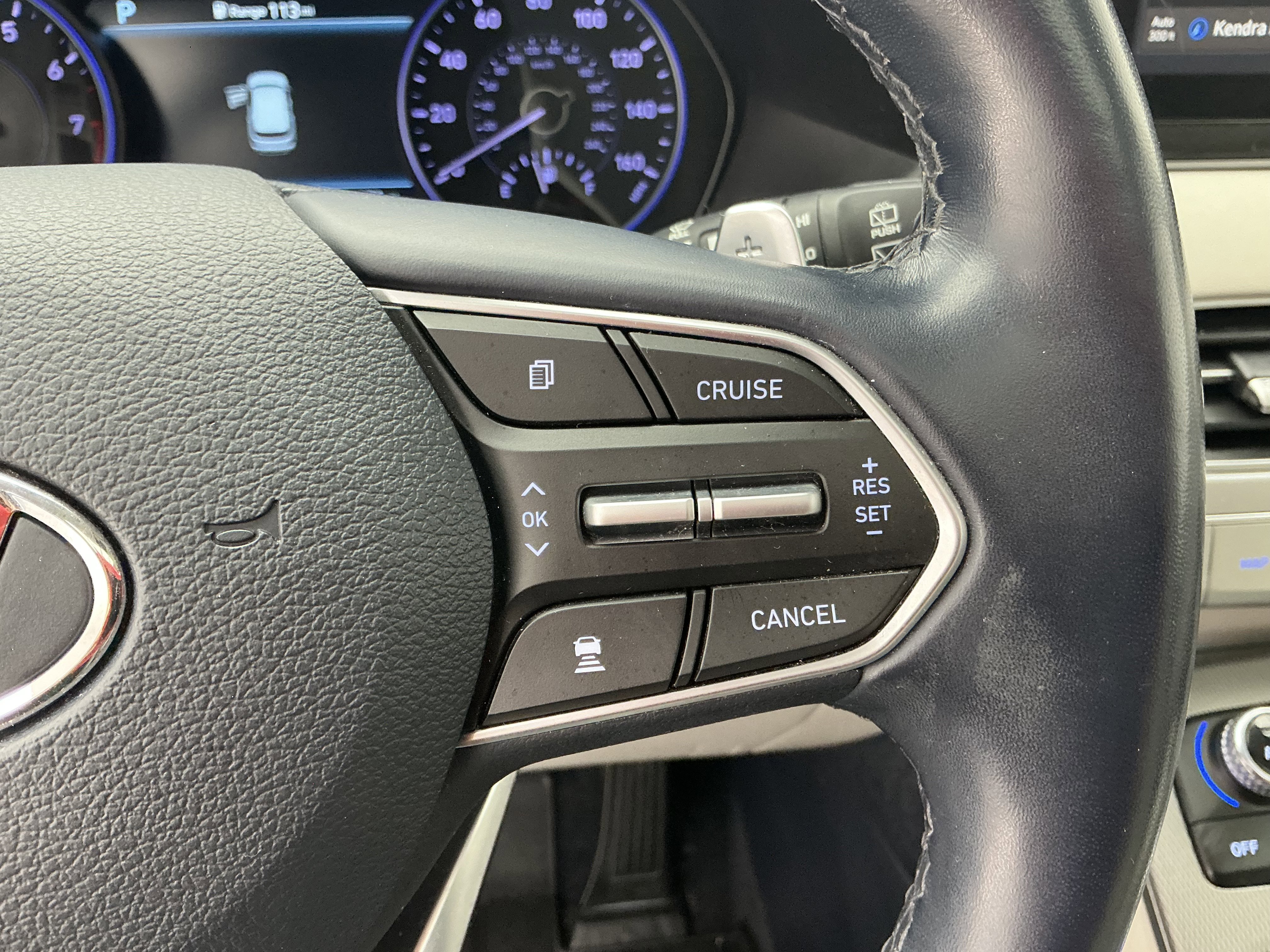 Used 2021 Hyper White Hyundai SEL image 9