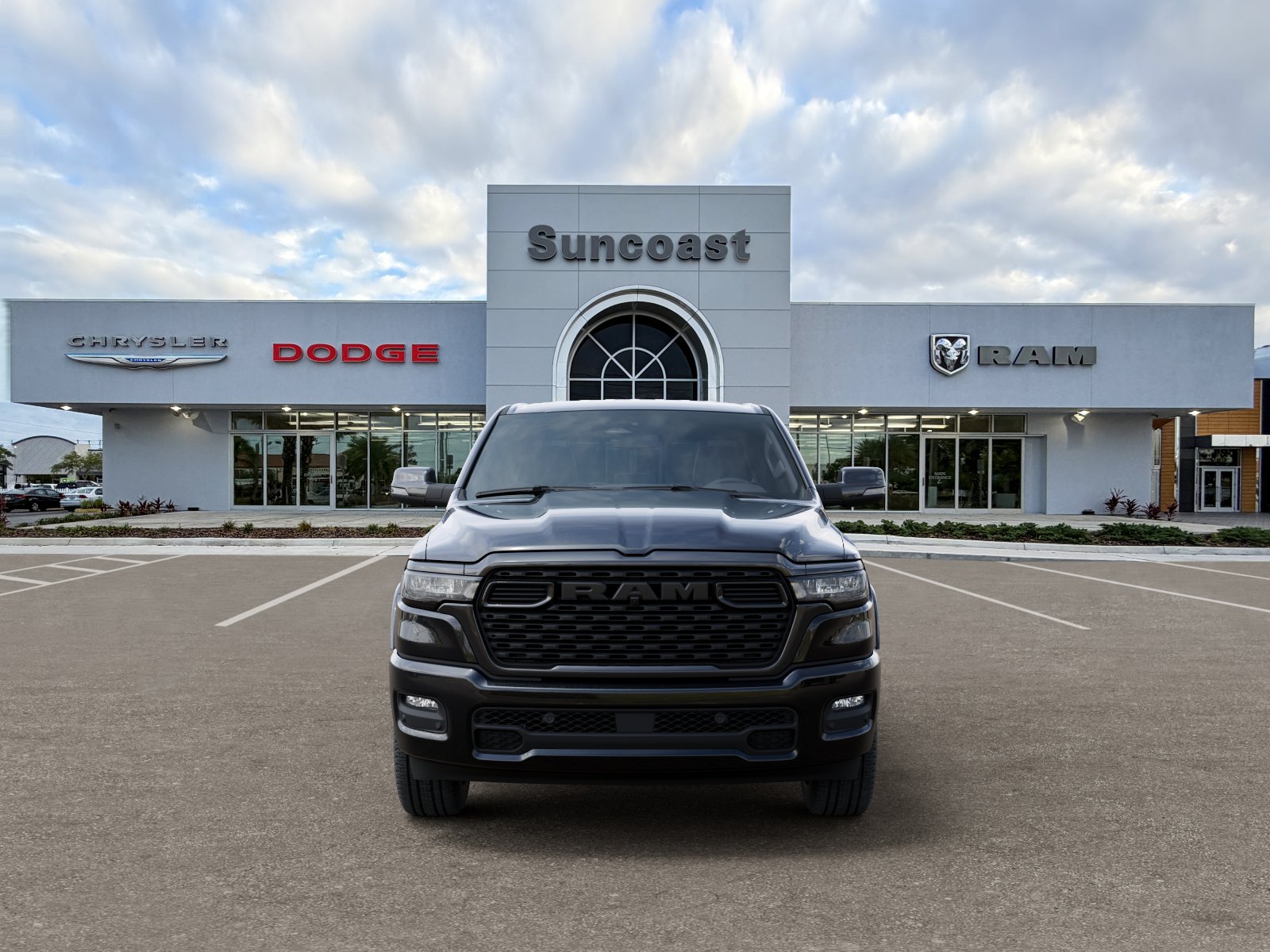 New 2026 Diamond Black Crystal Pearl-Coat Exterior Paint RAM BIG HORN image 11