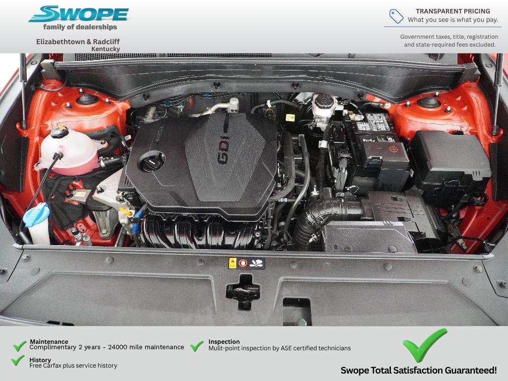 Used 2022 Calypso Red Hyundai SEL image 28