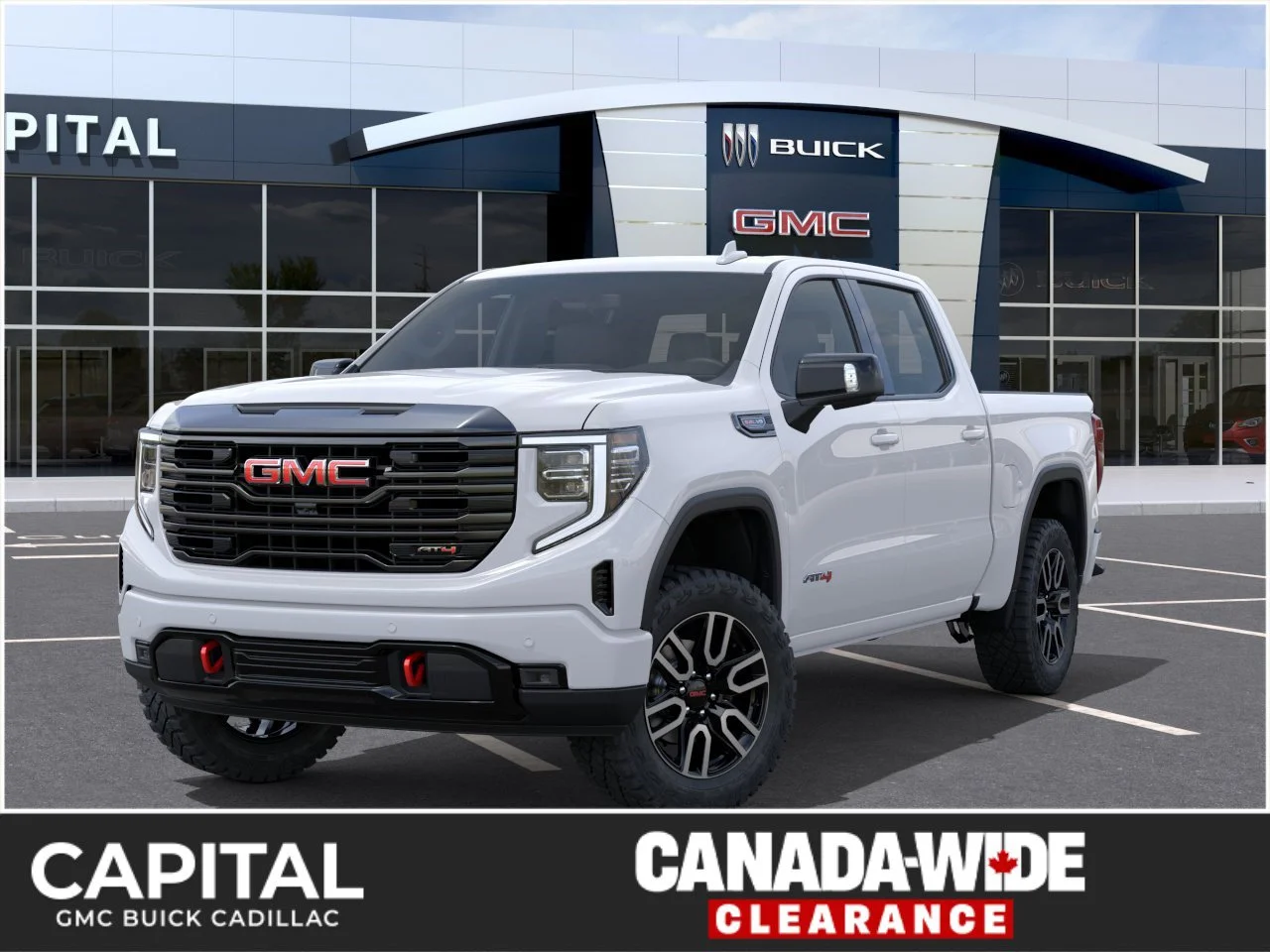 New 2026 Summit White GMC AT4 image 1