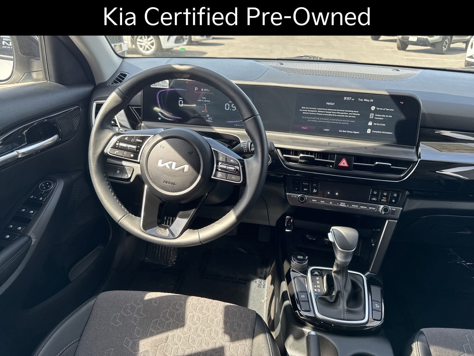 Certified Used 2026 Clear White/Black Roof Kia S image 19