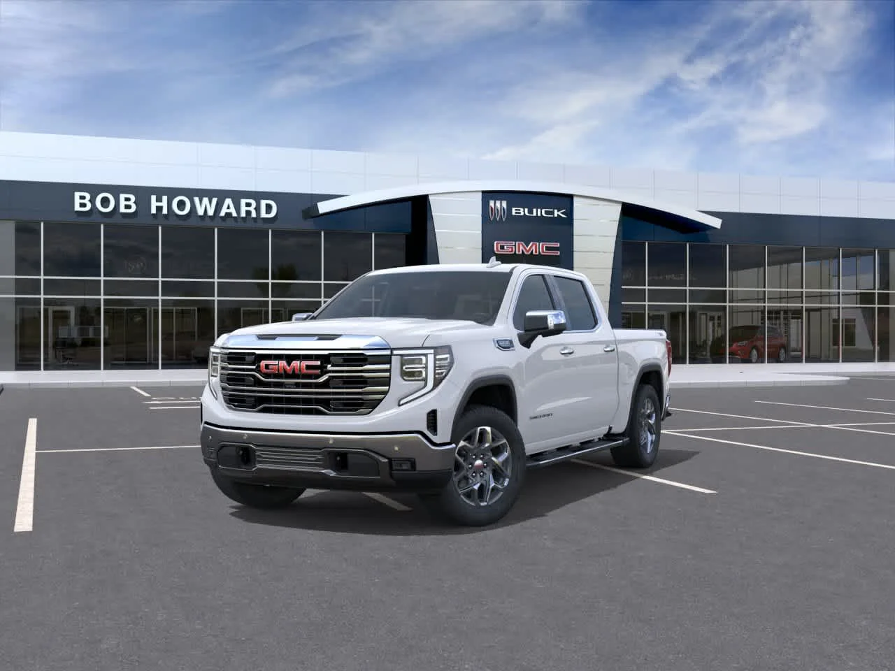 New 2026 Summit White GMC SLT image 8